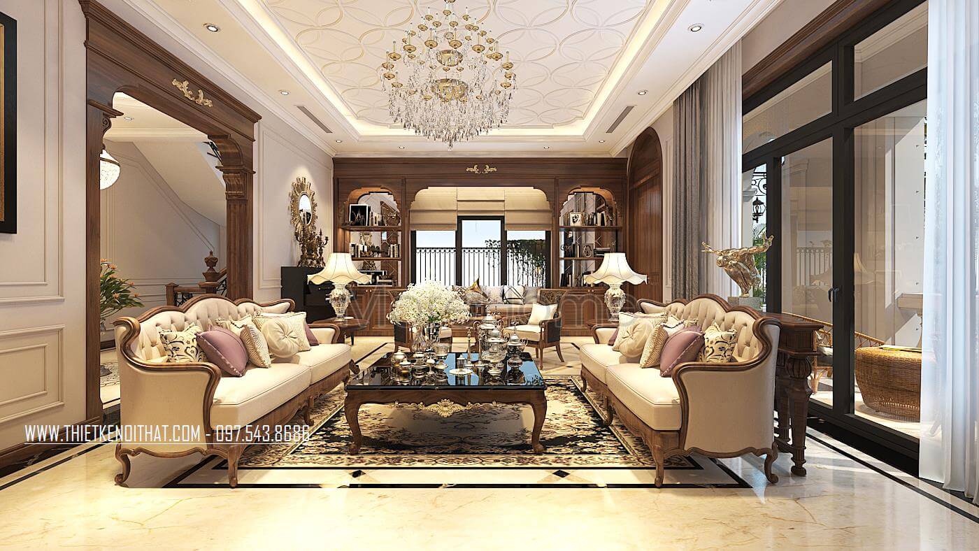  Giải pháp thiết kế nội thất biệt thự đẹp tiện lợi và thông minh
