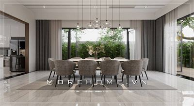 Ngắm 20 thiết kế nội thất biệt thự đẹp “mê hồn” từ Morehome