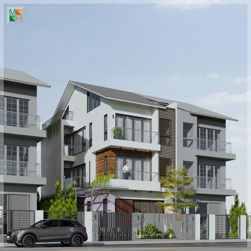 Ngoại thất tang trí đem tới một vẻ bề ngoài lộng lẫy, thu hút bởi những ưu điểm là sự khỏe khoắn, mạnh mẽ được tạo nên nhờ những đường nét gờ và phào chỉ